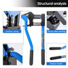 Metal Stud Punch Tools Puncher Knockout Electrician Stud Punch Tool CC-100 w/Box