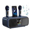 Bluetooth Karaoke Speaker & 2 Wireless Microphones Rechargeable Karaoke Machine