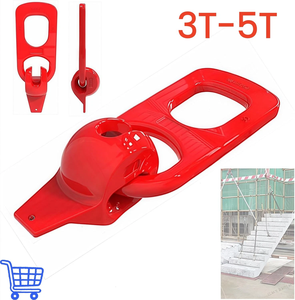 1-10T Concrete Lifting Clutch Swift Lift Lifter Precast Panel Lid Heavy Duty AU