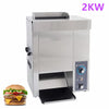 Automatic Hamburger Toasting Machine Commercial Burger Heater Bread Make Toaster