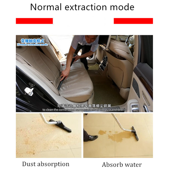 30L Carpet Cleaner Machine Strong Suction for Sofa Car Interior w/ 7M Cable