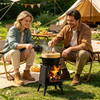Wood Burning Camping Stove & Bag for Backpacking Outdoor Cooking Heating