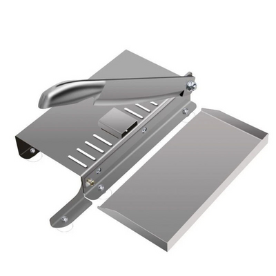 Bone Cutter Frozen Meat Slicer Manual Ribs Chicken Fish Chopper with Food Tray