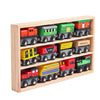 Christmas Train Toy 12Pcs Magnetic Wooden Train Set Train Xmas Gift with Box