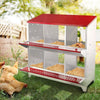4/6 Hole Chicken Nesting Boxes Wall Mounted Metal Chicken Coop Laying Boxes AU