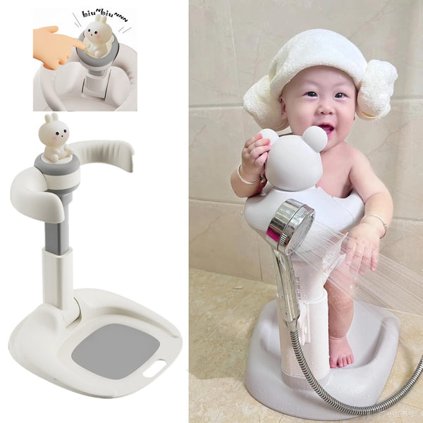 Baby Shower Stand Huggable Baby Bath 8-36 Months Toddler Shower Standing Support