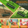 Rolling Lawn Aerator Lawn Aerator Tool Heavy Duty Lawn Soil Penetrator for Yard