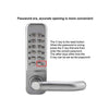 Double-Sided Password Lock Mechanical Door Lock Digital Keyless Door Lock AU