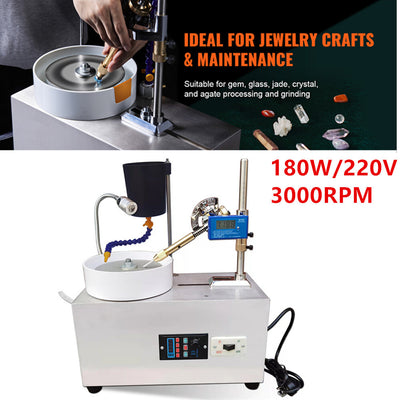 Nisorpa Gem Faceting Machine Digital Display Jade Grinding Faceted Gem Polishing