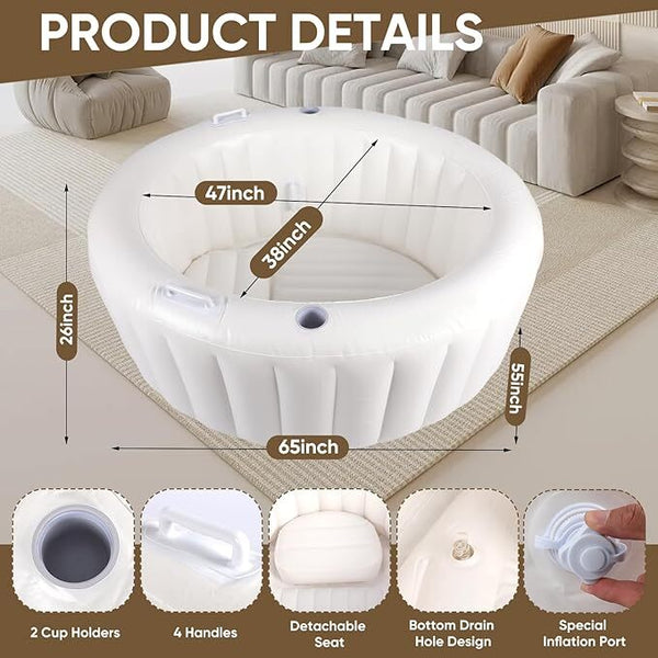 Inflatable Birth Pool Mom Birthing Pool for Home Birth Moms Air Pump Kits AU