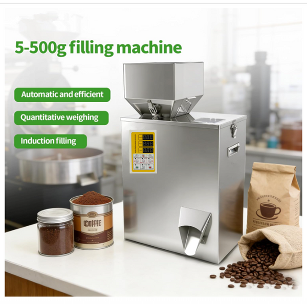 10-500g Automatic Weighing Particle Filler Intelligent Powder Packaging Machine