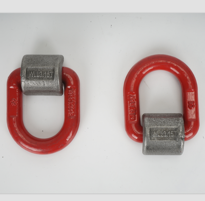 6Pcs 2T OR8Pcs 3.15T Welded D-shaped Lifting Ring For Marine Or Mould Hoister