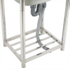 Utility Sink Free Standing Single Bowl Kitchen Sink Stainless Steel Sink AU