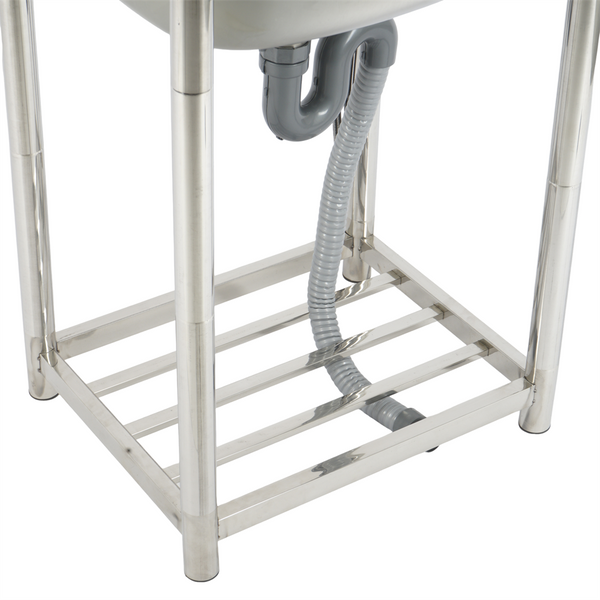 Utility Sink Free Standing Single Bowl Kitchen Sink Stainless Steel Sink AU
