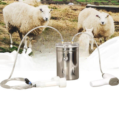 2L Electric Goat Milking Machine Regchargeable Ajustable Suction AutomaticMilker