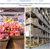 Commercial Wrapping Film Packaging Machine Supermarket Fruit Cling Film Cutting
