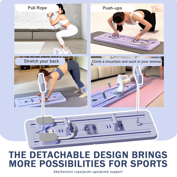 5-in-1 Abdominal Exercise Board Pilates Reformer Board Set Fitness Equipment AU