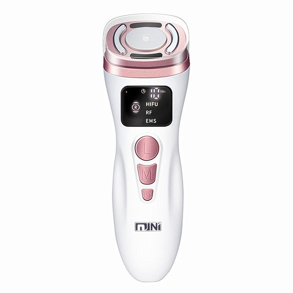 2nd Generation Mini HIFU Machine EMS Face Massage Wrinkle Remove Beauty Device