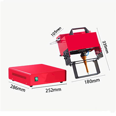 Pneumatic Metal Engraving Machine Portable Dot Peen Marking For VIN Code Maker