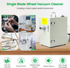 Dental Lab Vacuum Cleaner Single-Blade Wheel Dust Collector Extractor AU Plug