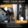 15*11*25CM Gym Magnetic Bag  w/Phone Pocket Portable Water Bottle Bag Holder