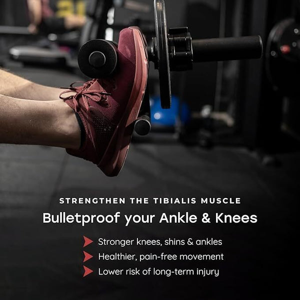 Tibialis Trainer Tib Bar Calf Raise Machine F/ Knees Over Toes Training Home Gym