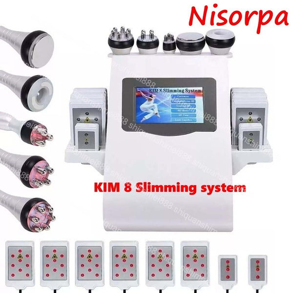 6 in1Ultrasonic Cavitation Machine 40K RF Radio Frequency Fat Body Beauty Device