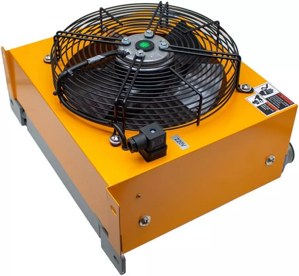 HYDRAULIC OIL COOLER DC24V Thermostat With Fan 100L/min HIGH PRESSURE Heavy Duty