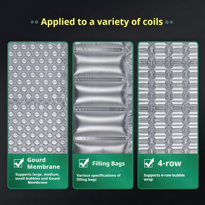 16m/min Air Pillow Maker Air Cushion Machine Bubble Wrap Filling Machine