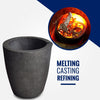 10/16KG High-Purity Graphite Melting Crucible Smelting Tool for Gold Silver AU