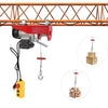 800kg Electric Hoist Winch 10m/min Electric Lift with Remote Control  Rope Tool