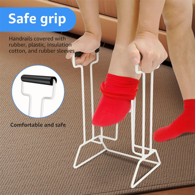 Sock Aid Tool to Put on Compression Socks Easy to Use Donning Aid for Elderly AU