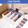 2x 3200ct Trading Card Storage Box Cardboard Hold Up to 3200 Count Card With Lid