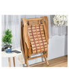 Leisure Rocking Chair Backrest Folding Bed Elderly Relax Armchair Foot Massage