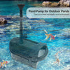 1000L/H Large Water Fountain Pump Pond Pump Fountain Kits Adjustable Water Flow