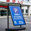 Outdoor Poster Stand Sign/Poster Holder Dual Use Advertising Display Stand