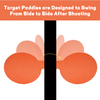 6" 7.7mm AR500 Steel Shooting Range Targets Target Tree Metal Paddles With Tubes