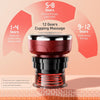 Electric Cupping Therapy Smart Scraping Massager Set 8 Massage Cups Red Light