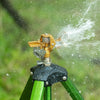 Heavy Duty Brass Impact Sprinkler Head with Nozzles 1/2" Lawn Garden Irrigation