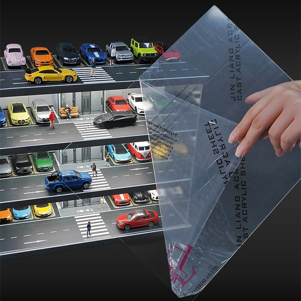 1:64 Scale Diecast Model Car Display Case with USB Light for Hot Wheels Matchbox