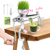 Wheatgrass Juicer Extractor Stainless Steel Manual Wheat Grass Juicing Tool AU