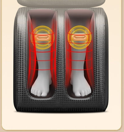 3D Massager Cushion Full Body Massage Mat Heating Vibration Kneading Shiatsu