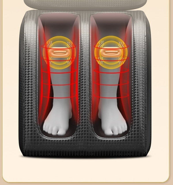3D Massager Cushion Full Body Massage Mat Heating Vibration Kneading Shiatsu