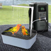 Automatic ABS Bird Bath Shower with Circulating Faucet Parrot Bathtub Cockatiel