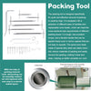23pcs Packing Extractor Pump Packing Puller Set Stainless Steel Packing Tool Set