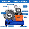 Pneumatic Hose Crimper High Pressure Hydraulic Hose Crimping Machine Shrinking