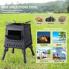 Camping Wood Stove Portable Wood Burning Stove Folding Camp Heat Outdoor Stove