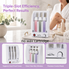 3 Cartridge Roll-On Wax Heater Depilatory Waxing Warmer 100W For Hair Removal AU