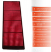 960pcs LED 660mm&850mm Near Infrared Red Light Therapy Mat For Body Pain Relief