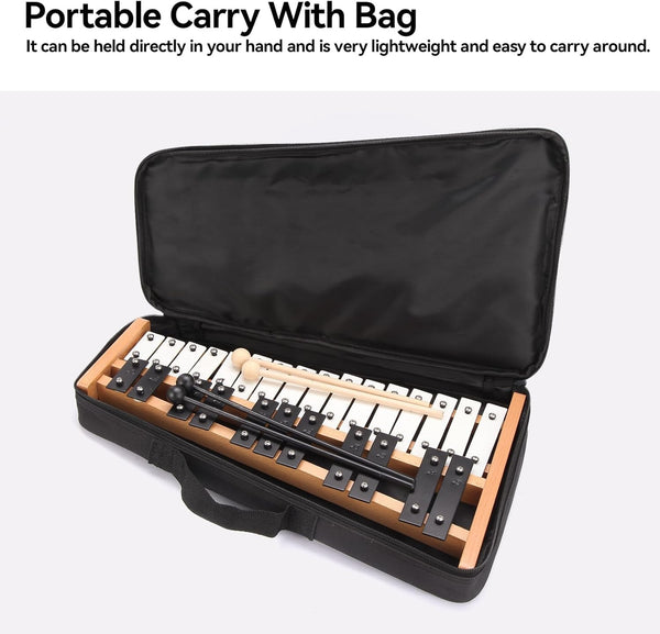 27 Note Percussion Instrument with Metal Keys Music Instrument Christmas Gift